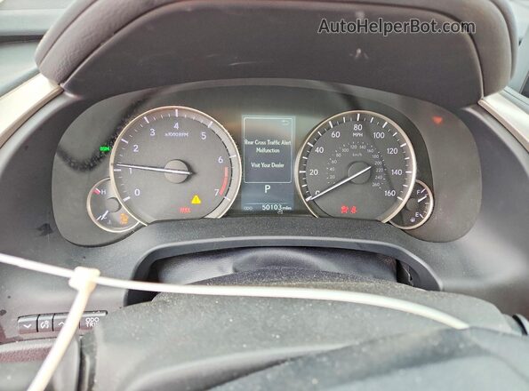 2T2HZMDA5MC302569 2021 LEXUS RX White Вид щитка приладів