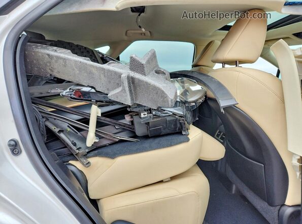 2T2HZMDA5MC302569 2021 LEXUS RX White Вид задньої частини салону
