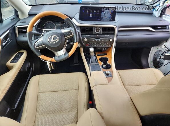 2T2HZMDA5MC302569 2021 LEXUS RX White Вид панелі приладів