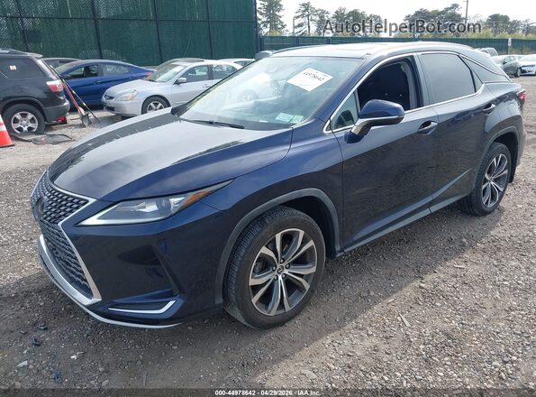 2T2HZMDA6LC234684 2020 LEXUS RX 350 Синий Передняя левая четверть