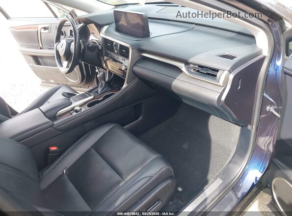 2T2HZMDA6LC234684 2020 LEXUS RX 350 Синий Вид салона спереди