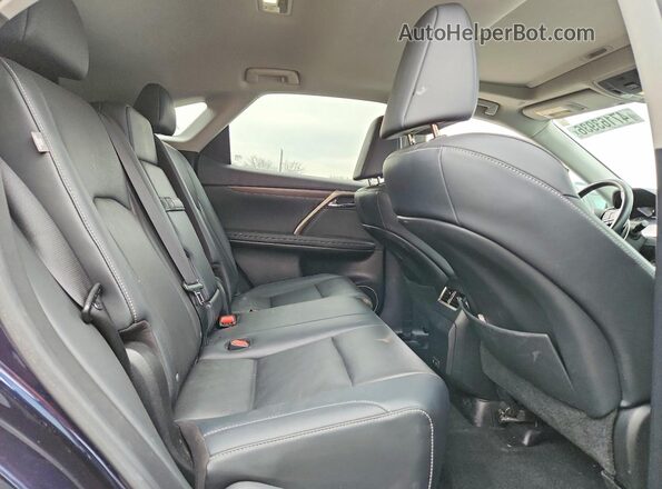 2T2HZMDA7LC236752 2020 LEXUS RX Blue Вид задньої частини салону