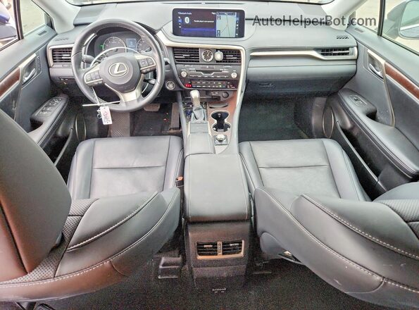 2T2HZMDA7LC236752 2020 LEXUS RX Blue Вид панелі приладів