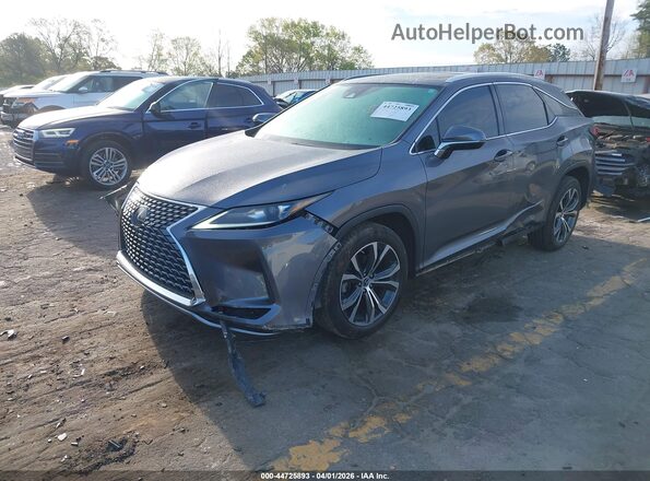 2T2HZMDA7MC290859 2021 LEXUS RX 350 Gray Առջևի ձախ երեք քառորդ տեսարան