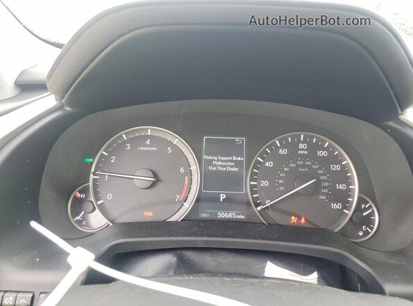 2T2HZMDA7MC294426 2021 LEXUS RX Silver Вид щитка приладів