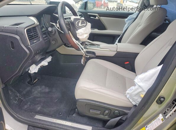 2T2HZMDA7MC294426 2021 LEXUS RX Silver Вид салону спереду