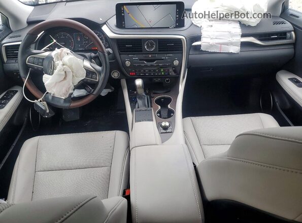 2T2HZMDA7MC294426 2021 LEXUS RX Silver Вид панелі приладів