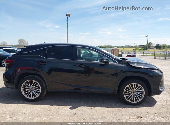 2T2JZMDA9MC300664 2021 LEXUS RX 350 Black უკანა სალონის ხედი