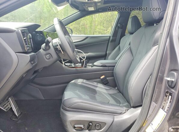 2T2KGCEZ1RC035951 2024 LEXUS NX Gray Widok wnętrza z przodu