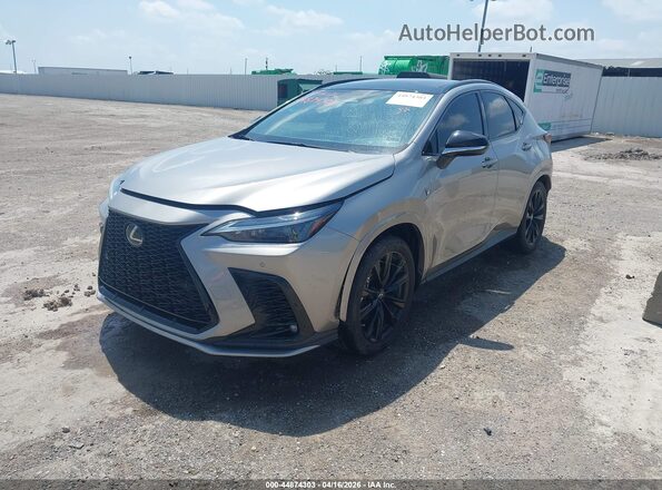 2T2KGCEZ8PC025074 2023 LEXUS NX 350 Silver Առջևի ձախ երեք քառորդ տեսարան