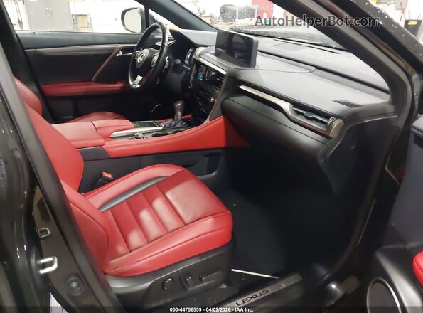 2T2SZMDA0MC258714 2021 LEXUS RX 350 Red Vista interior delantera