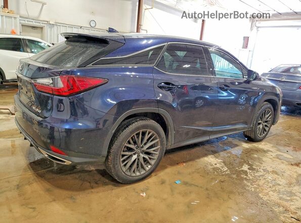 2T2SZMDA3MC263180 2021 LEXUS RX Blue უკანა მარჯვენა