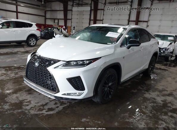 2T2SZMDA5MC289294 2021 LEXUS RX 350 Белый Передняя левая четверть