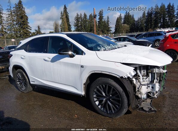 2T2YGMDA0LC050153 2020 LEXUS RX 450H White სალონის 360-გრადუსიანი ხედი