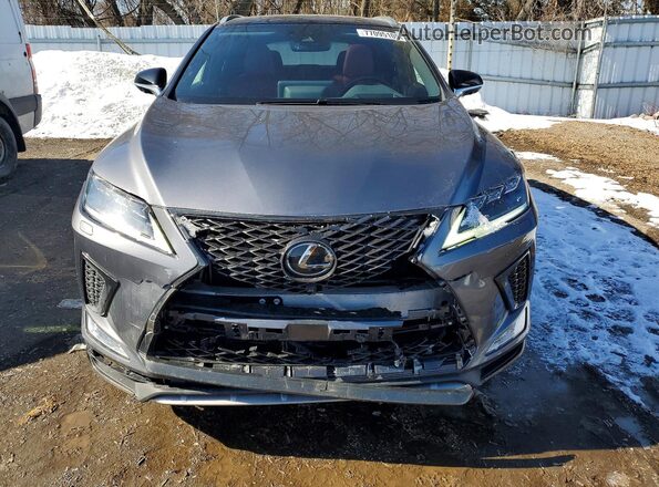 2T2YZMDA4MC302322 2021 LEXUS RX Gray წინა ხედი
