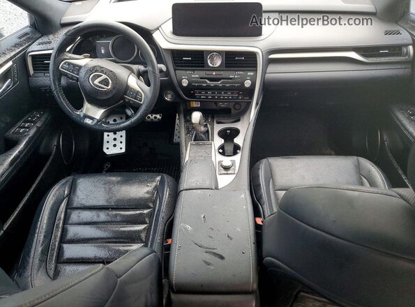 2T2YZMDA5MC294070 2021 LEXUS RX Black წინა პანელის ხედი