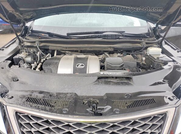 2T2YZMDA5MC294070 2021 LEXUS RX Black ძრავის განყოფილების ხედი