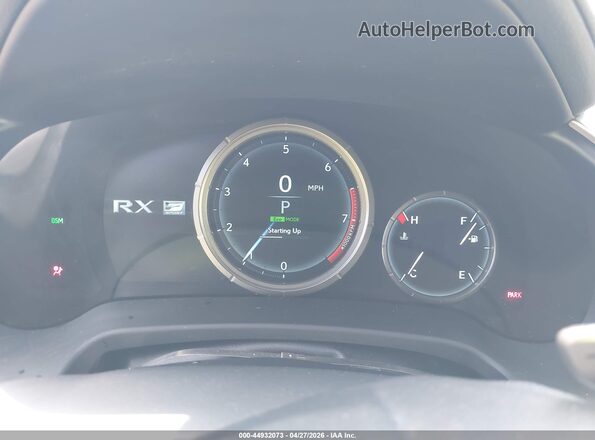 2T2YZMDA9LC212971 2020 LEXUS RX 350 Белый Вид задних сидений