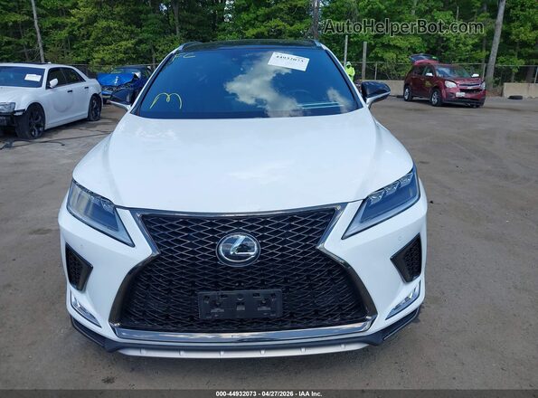 2T2YZMDA9LC212971 2020 LEXUS RX 350 Белый Вид щитка приборов