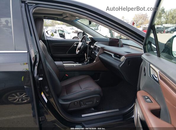 2T2ZZMCA0JC102913 2018 LEXUS RX 350 Черный Вид салона спереди