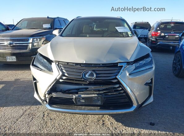 2T2ZZMCA2GC033408 2016 LEXUS RX 350 Champagne Вид щитка приладів