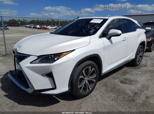 2T2ZZMCA6GC012786 2016 LEXUS RX 350 White Առջևի ձախ երեք քառորդ տեսարան
