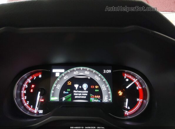 2T3A1RFV4SW550650 2025 TOYOTA LE Red Widok tylnych siedzeń