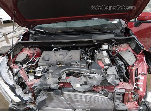 2T3A1RFV4SW550650 2025 TOYOTA LE Red Widok z tyłu