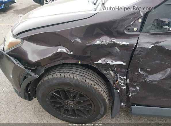 2T3BFREV4GW531675 2016 TOYOTA LE Burgundy Front view