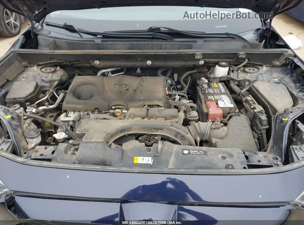 2T3C1RFV7MC086864 2021 TOYOTA LE Blue Հետևի տեսք