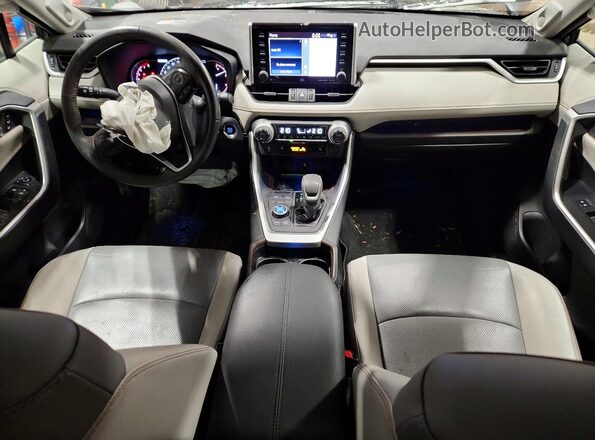 2T3D1RFV7KW040211 2019 TOYOTA LIMITED Gray Вид панелі приладів