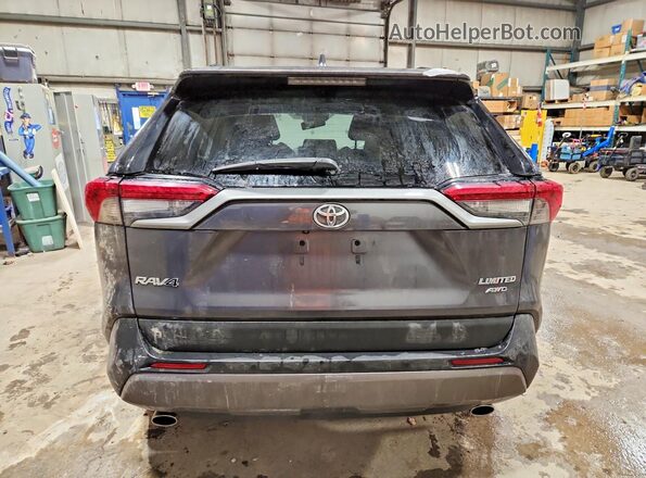2T3D1RFV7KW040211 2019 TOYOTA LIMITED Gray Вид ззаду