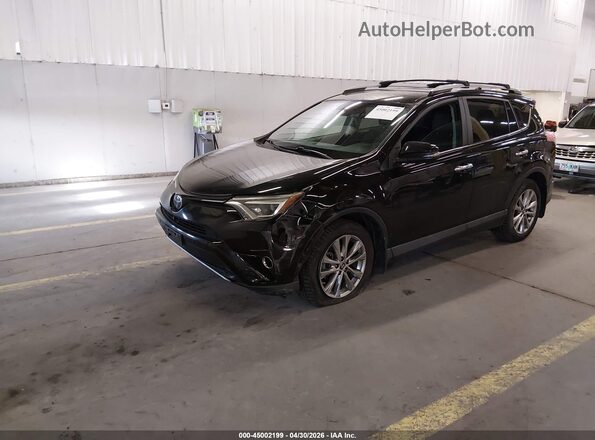 2T3DFREV2HW635799 2017 TOYOTA LIMITED Black Առջևի ձախ երեք քառորդ տեսարան