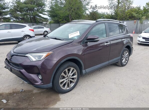 2T3DFREV8HW603567 2017 TOYOTA LIMITED Burgundy 