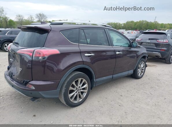 2T3DFREV8HW603567 2017 TOYOTA LIMITED Burgundy 