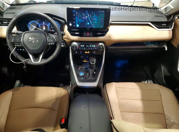 2T3DWRFV2RW243728 2024 TOYOTA RAV White Dashboard view