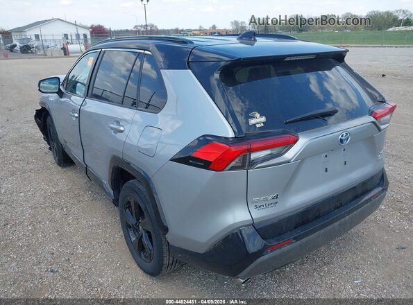 2T3E6RFV4MW027473 2021 TOYOTA RAV4 HYBRID Silver Задня ліва чверть