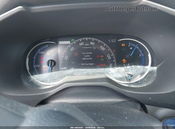 2T3E6RFV4MW027473 2021 TOYOTA RAV4 HYBRID Silver Вид задніх сидінь