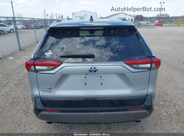 2T3E6RFV4MW027473 2021 TOYOTA RAV4 HYBRID Silver 