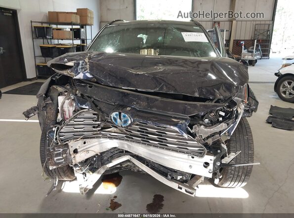 2T3E6RFV9MW006375 2021 TOYOTA RAV4 HYBRID Blue Vista frontal