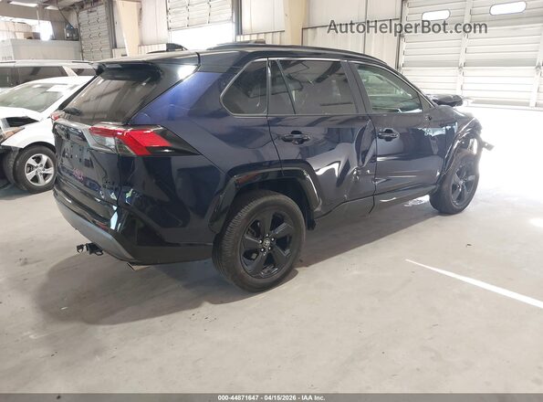 2T3E6RFV9MW006375 2021 TOYOTA RAV4 HYBRID Blue Trasero derecho