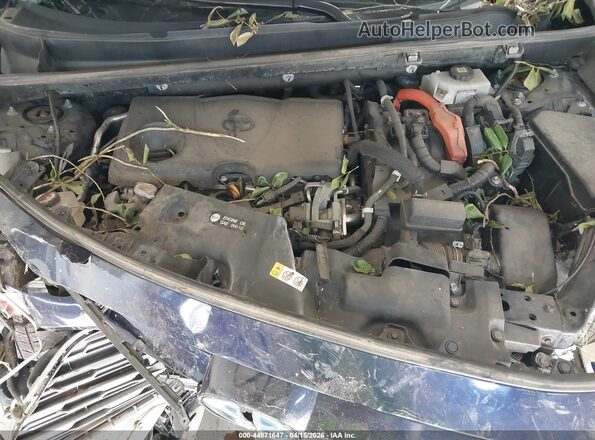 2T3E6RFV9MW006375 2021 TOYOTA RAV4 HYBRID Blue Vista trasera