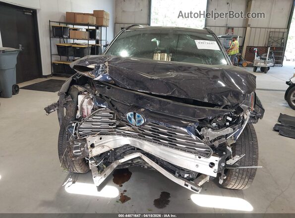 2T3E6RFV9MW006375 2021 TOYOTA RAV4 HYBRID Blue Vista del cuadro de instrumentos