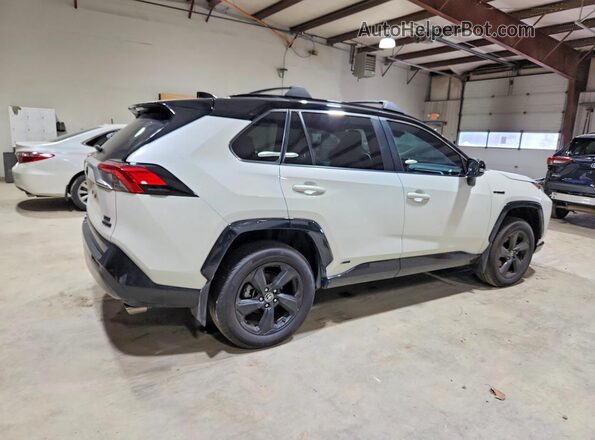 2T3E6RFV9MW009017 2021 TOYOTA RAV4 White Trasero derecho