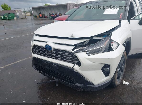 2T3E6RFVXMW009303 2021 TOYOTA RAV4 HYBRID White 