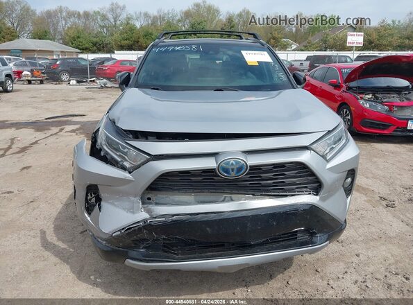 2T3EWRFV4LW067406 2020 TOYOTA RAV4 HYBRID Gray 
