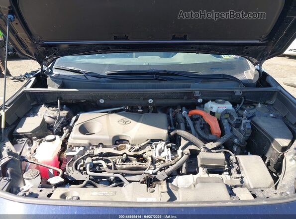 2T3EWRFV9LW072875 2020 TOYOTA RAV4 HYBRID Dark Blue Вид ззаду