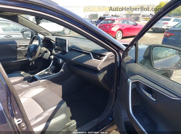 2T3EWRFV9LW072875 2020 TOYOTA RAV4 HYBRID Dark Blue Вид салону спереду