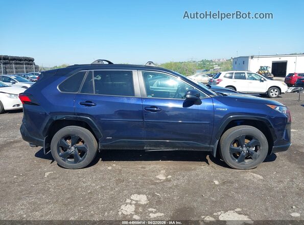 2T3EWRFV9LW072875 2020 TOYOTA RAV4 HYBRID Dark Blue Панорамний вид салону 360°