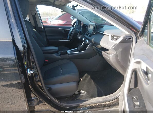2T3F1RFV2NW281686 2022 TOYOTA LE Black Front interior view
